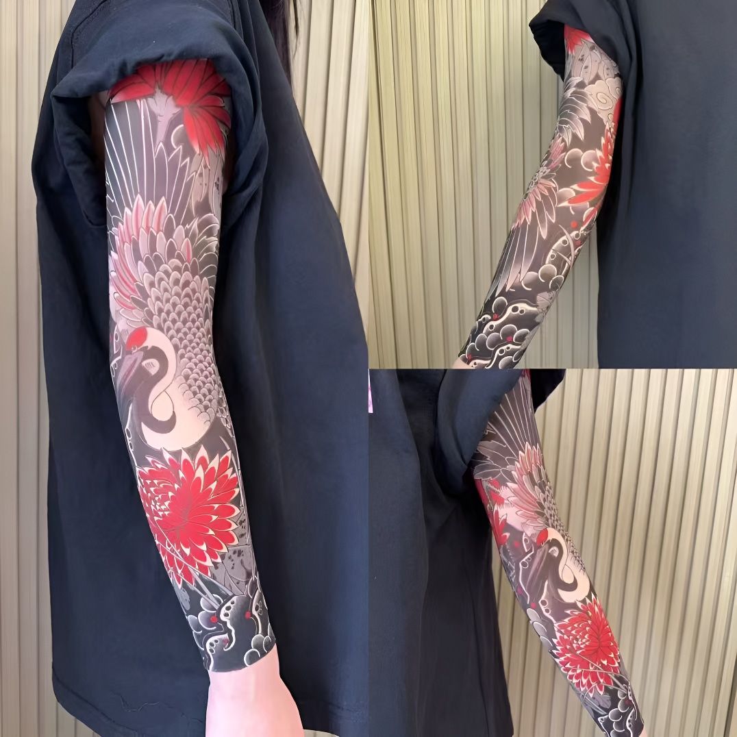 Ice silk sunscreen outdoor net red sleeve sleeve arm protectors